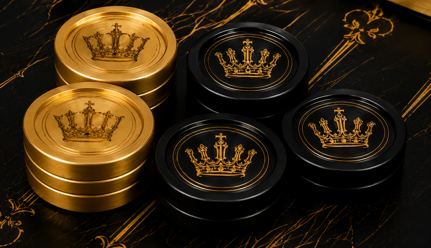 Premium Royal Lion Backgammon Set – product view 6
