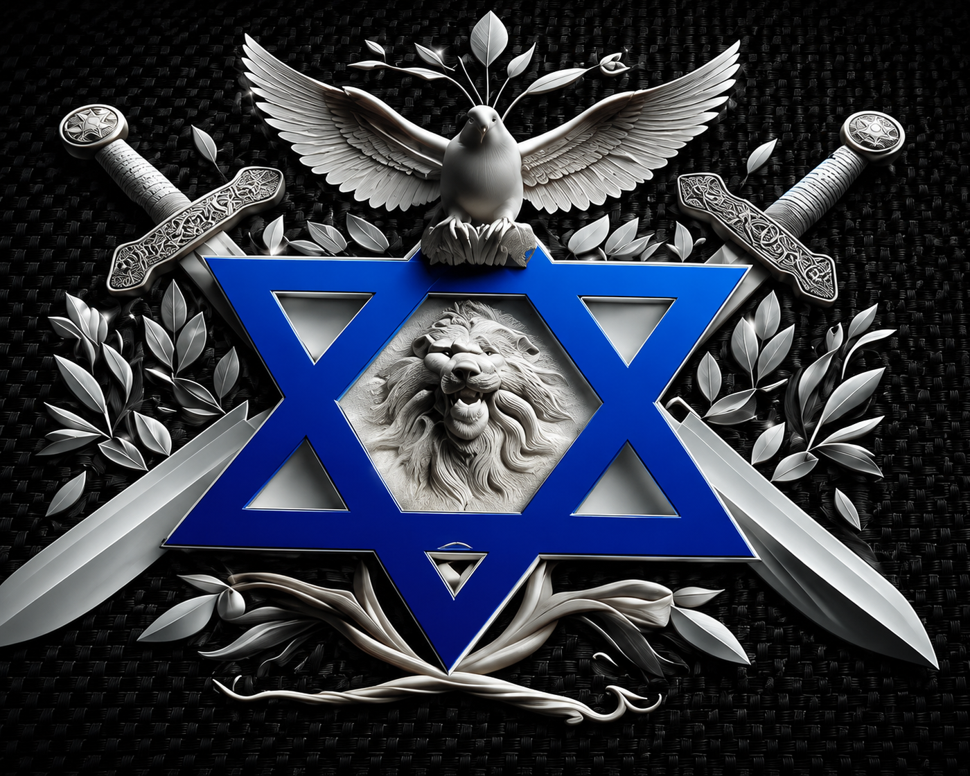 Lion of Israel Heritage Backgammon Set – product view 5