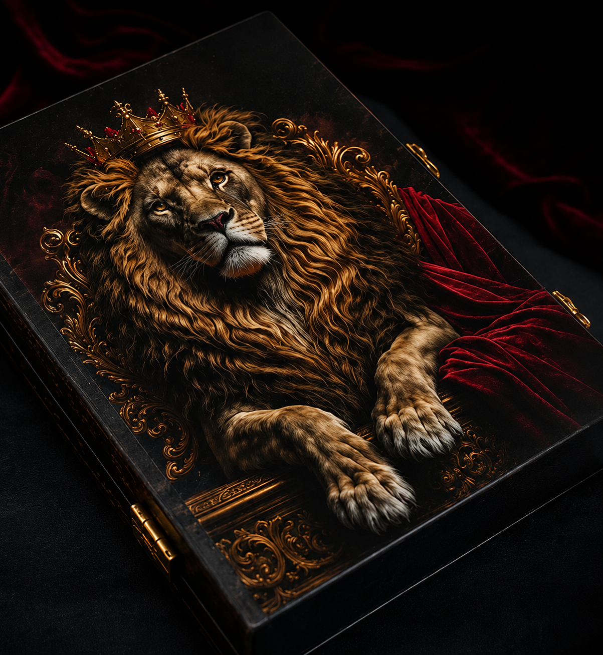 Royal Lion Prestige Backgammon Set – product view 2