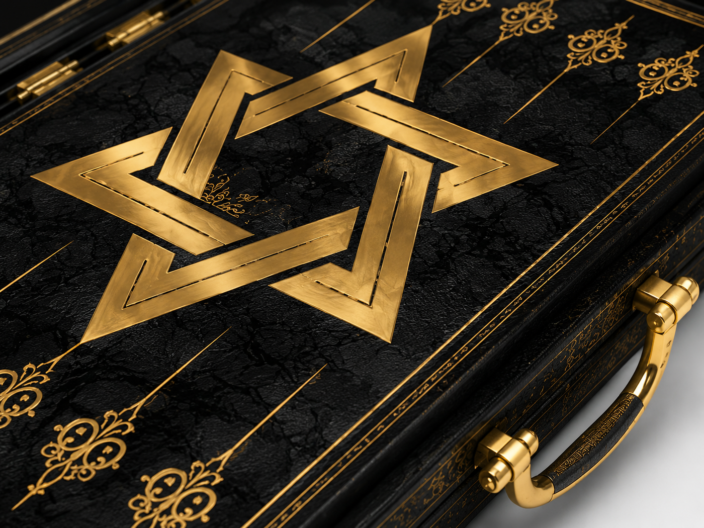 Lion of Judah Royal Backgammon Set – product view 3